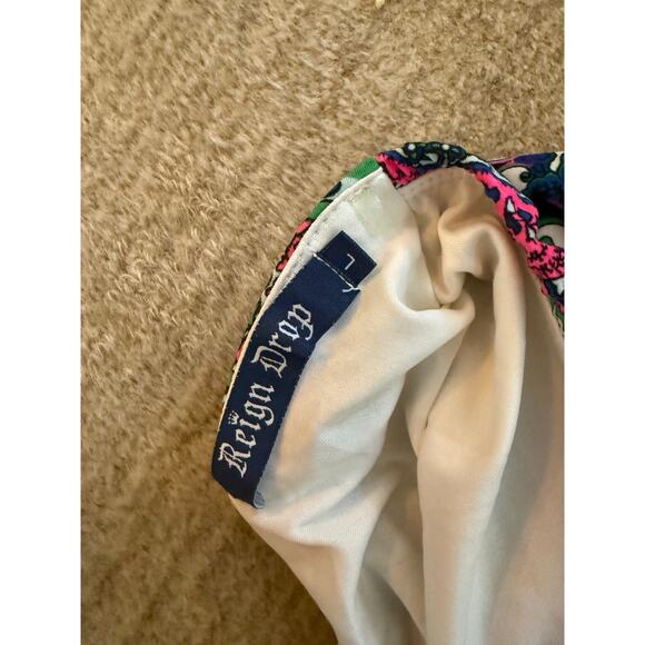 Reign Drop Strapless Printed Maxi Dress – Size L - Picture 4 of 4